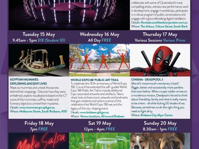 May Events Calendar